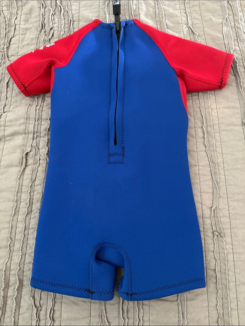 Body Glove Kids Blue and Red Short-Sleeve Swim Suit